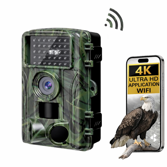 Caméra de chasse Wi-Fi – 60MP et Vidéo 4K